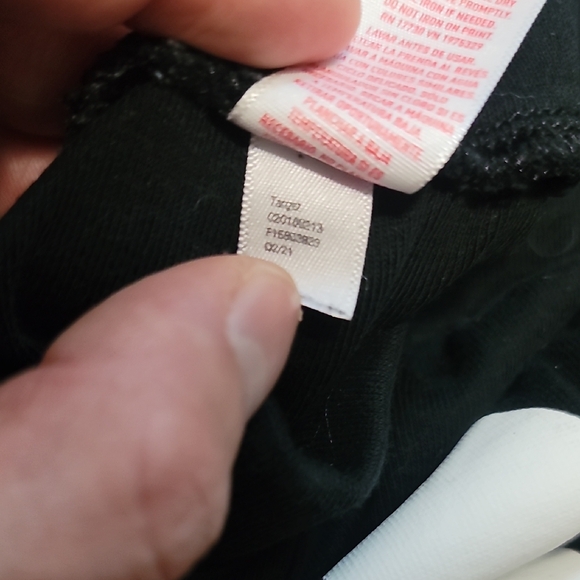 White Skeleton Bone Print Black Leggings - Picture 9 of 9